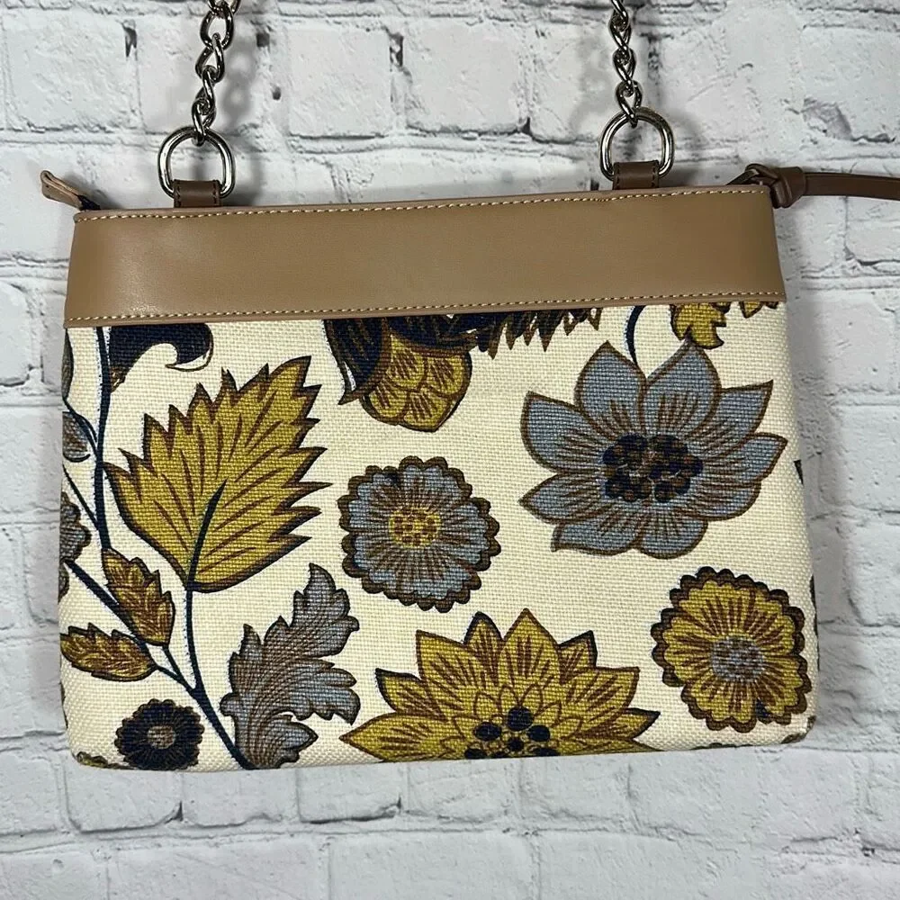 Spartina 449 Crossbody Bag Daufuskie Island Gold Hardware Purse Pocketbook Handb